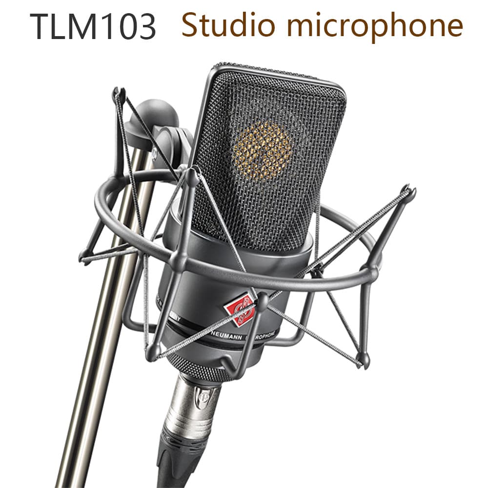 NEUMANN TLM 103 tlm103 Microfone Condensador Supercardióide De Baixo Ruído Para Gravação Profissional