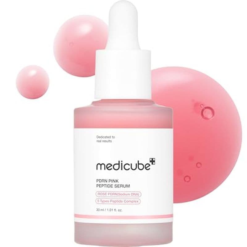 Soro Peptídeo Rosa medicube PDRN Com DNA De Salmão | Pink Glow Peptídeos & amp ; Niacinamida Para Hydion Pele De Aparênc