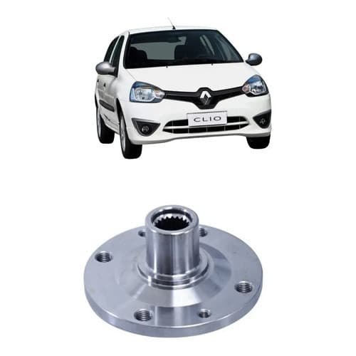 Cubo De Roda Dianteiro Renault Clio 2000 Até 2017 Nakata