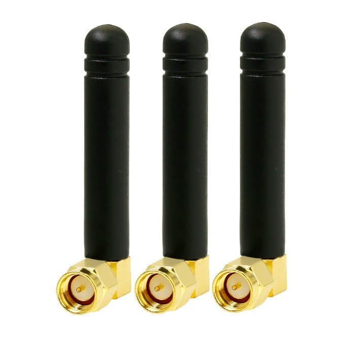 Antena de cola GSM 868m/900m/915mhz, módulo sem fio, extensor de alcance de controle remoto, antena de recepção e transm