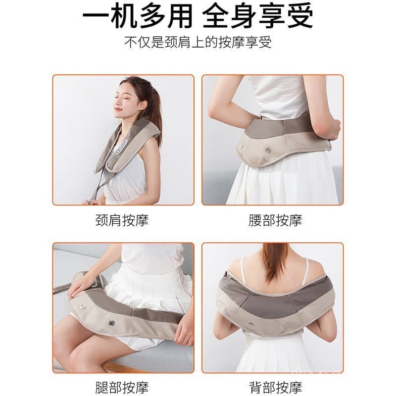 Atacado de fábrica: manta de massagem, massageador, massageador cervical multifuncional, massageador de percussão, brind