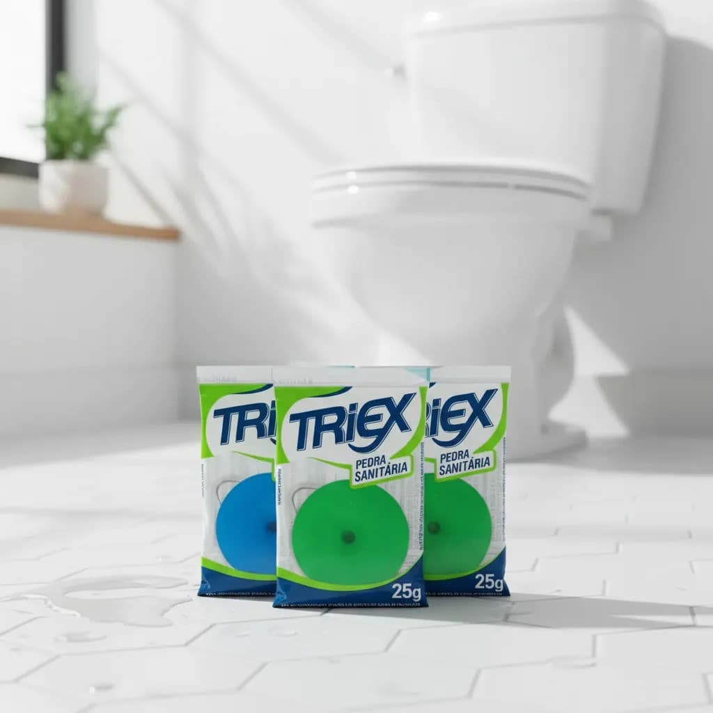 Kit C/12 Pedra Sanitária Para Vaso Sanitário Sort  25g Triex