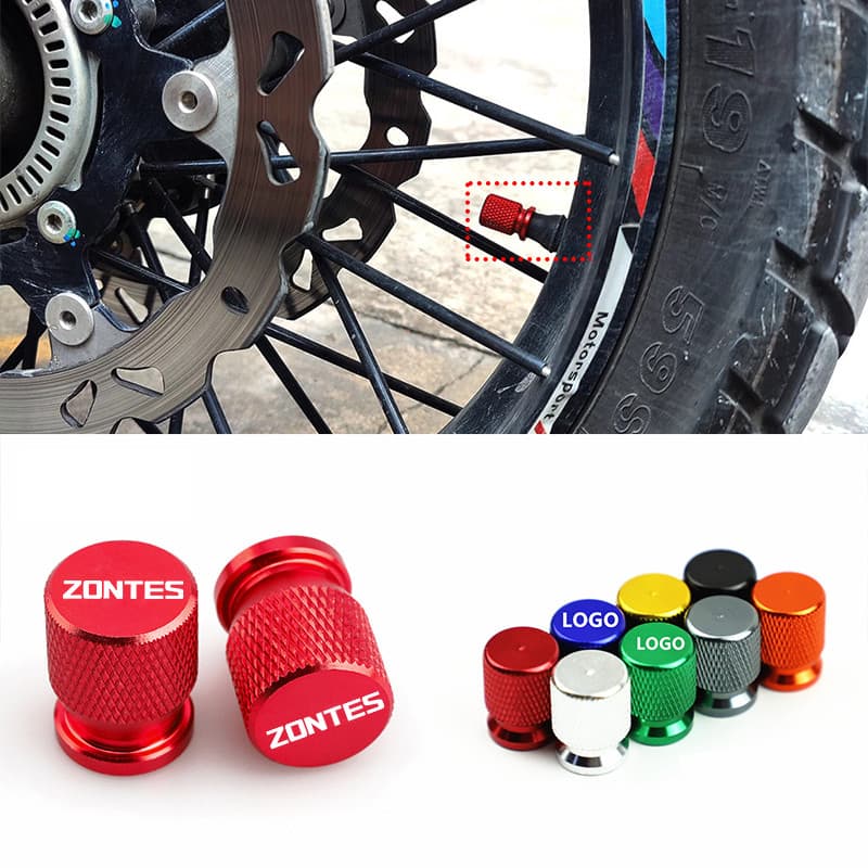 Apto Para Zontes 310R 310X 310V 310 t2 G1 125 U1 U 155 ZT 125 T310 350E 350 Motocicleta TWheel Tampa Da Válvula Do Pneu