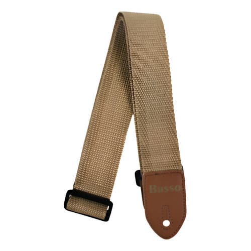 Correia Strap Basso Ny11 Whiskey Nylon Violão Guitarra Baixo - Whiskey - Liso