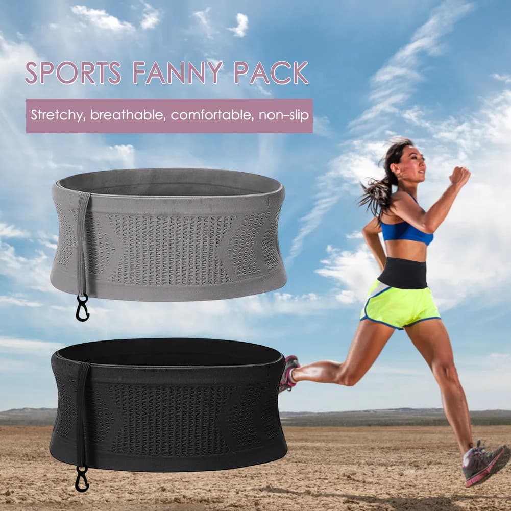 Bolsa de Corrida Esportiva Feminina, Bolsa Esportiva, Cinto Invisível para Telefone, Cinto para Esportes ao Ar Livre 567