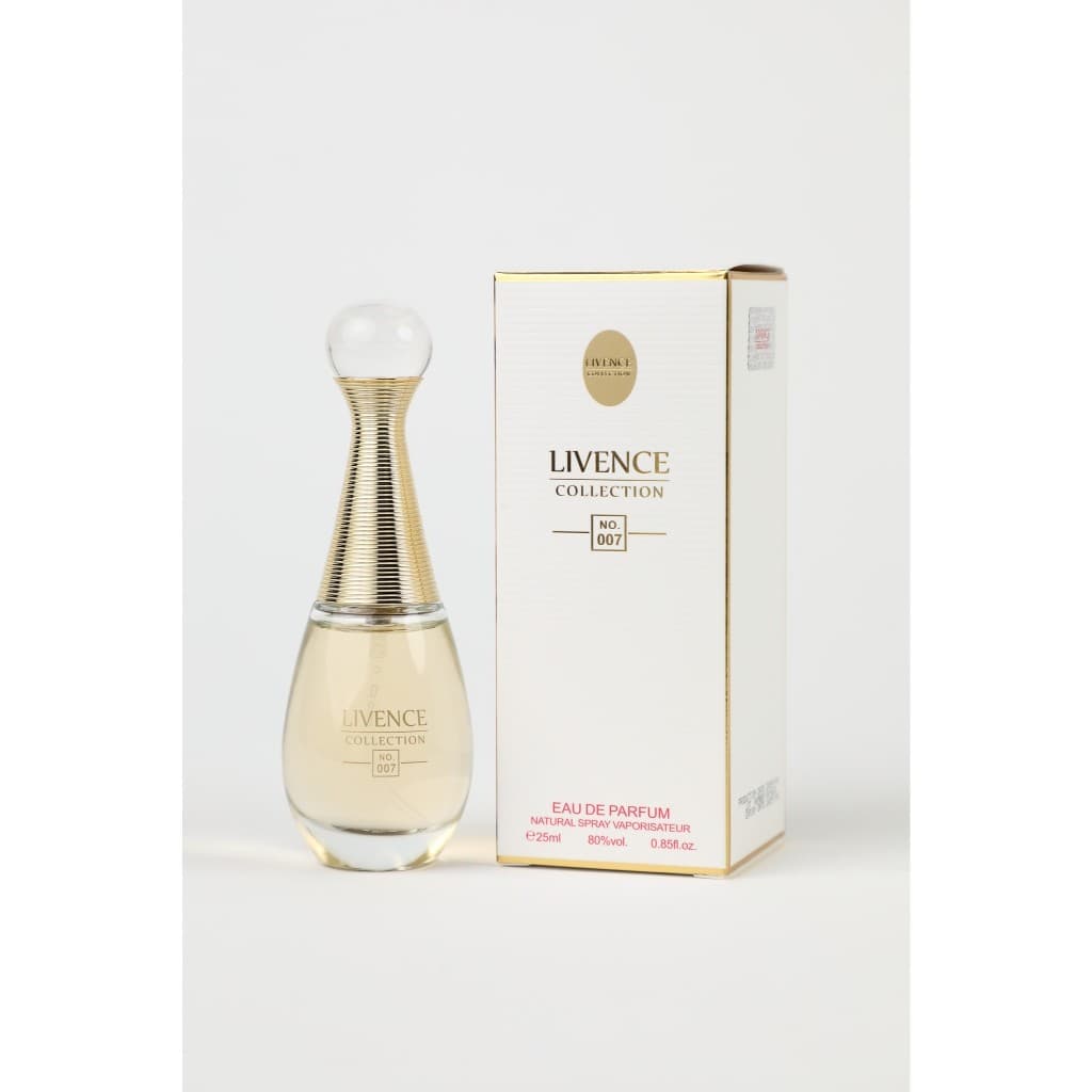 Perfume Feminino Importado Livence Collection  25 ml Sofisticado Floral - 007