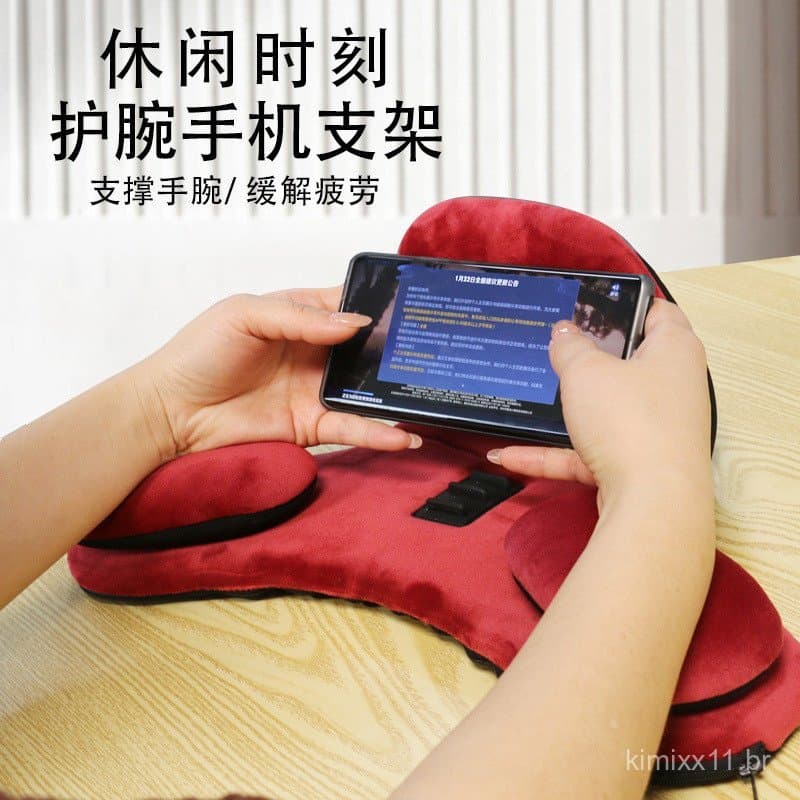 Suporte minimalista para iPhone de mesa, suporte de cabeceira para assistir a programas, suporte para leitura em tablet,