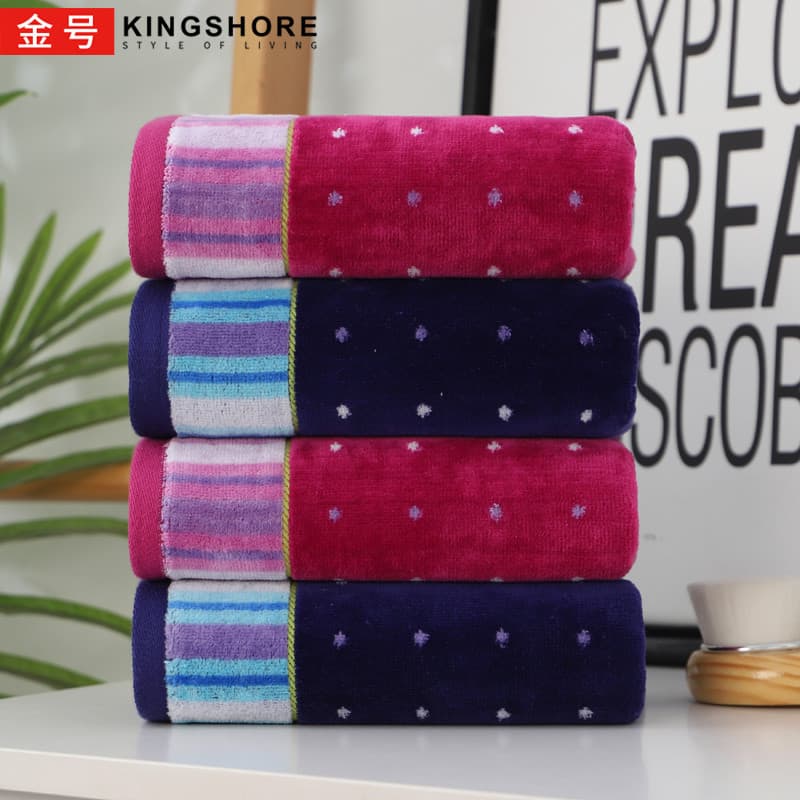 Contador genuíno tamanho ouro puro algodão grande toalha de rosto puro algodão corte velo casal rosto toalha de casament