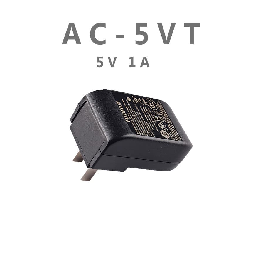 Fuji Original AC-5VT USB Cabeça de Carregamento Adaptador de Câmera Carregador Completo 5V 1A Saída