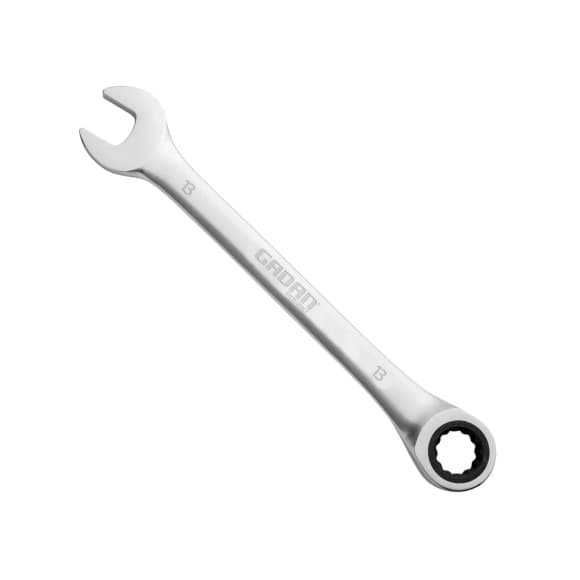 Chave Combinada 13mm com Catraca Aço Resistente Ferramenta Profissional para Mecânica e Manutenção Catraca com duas Funç