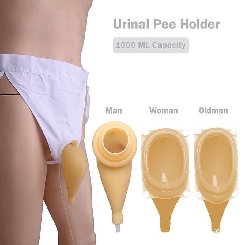 [FunfasterB] Saco De Urina Feminino Reutilizável Porta Coletor Inconência Urinária [Novo]