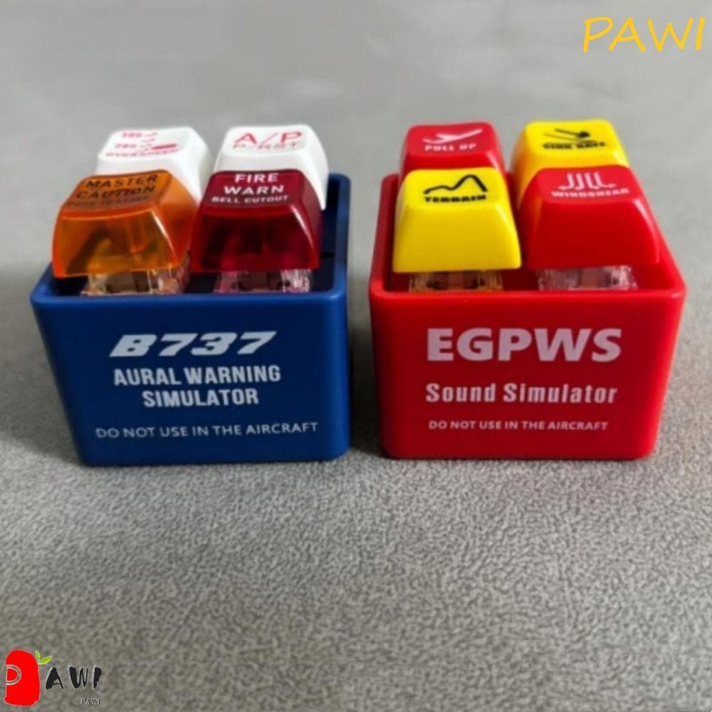 Simulador De Aviso PAWI EGPWS , Chaveiro Piloto De Efeitos Sonoros 737 Airbus , Pingente 737 Som