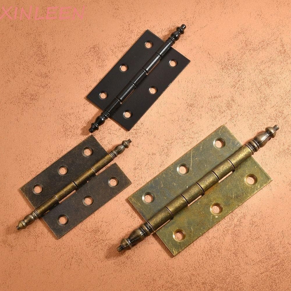 XINLEEN Novas Dobradiças Dobráveis Estilo Chinês , Dobradiça Vintage De Bronze De Ferro Durável , Fácil De Instalar
