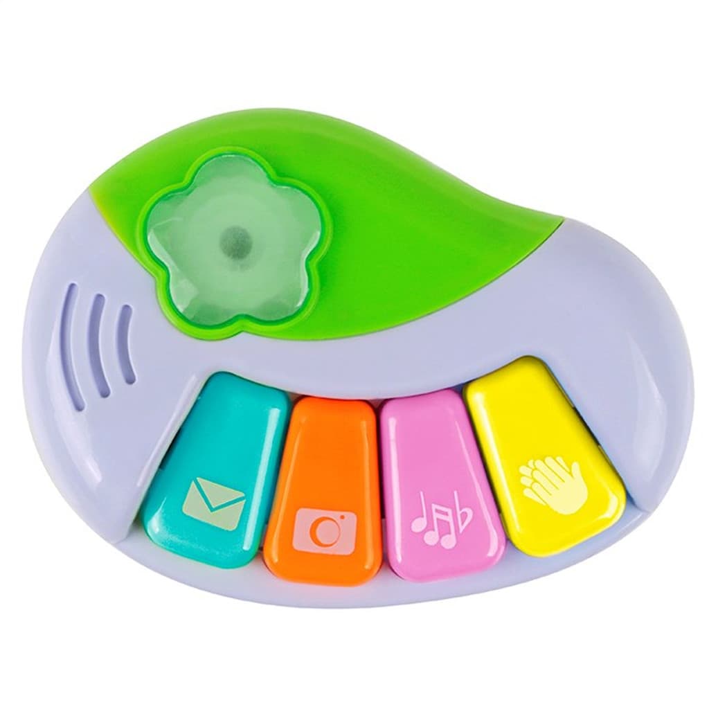 Kit tapete interativo para atividades bebe + Piano colorido