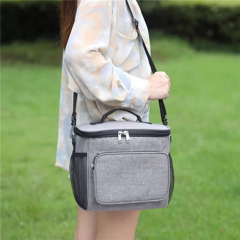 Bolsa Térmica Grande Portatil Marmita Viagem Com Alça