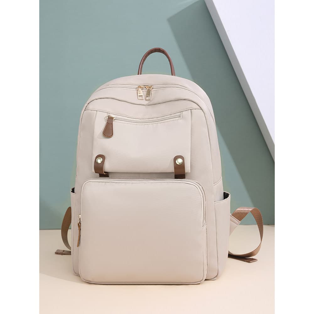 Mochila feminina novo estilo 2024 moda grande capacidade de viagem Oxford pano mochila saco do computador estudante univ