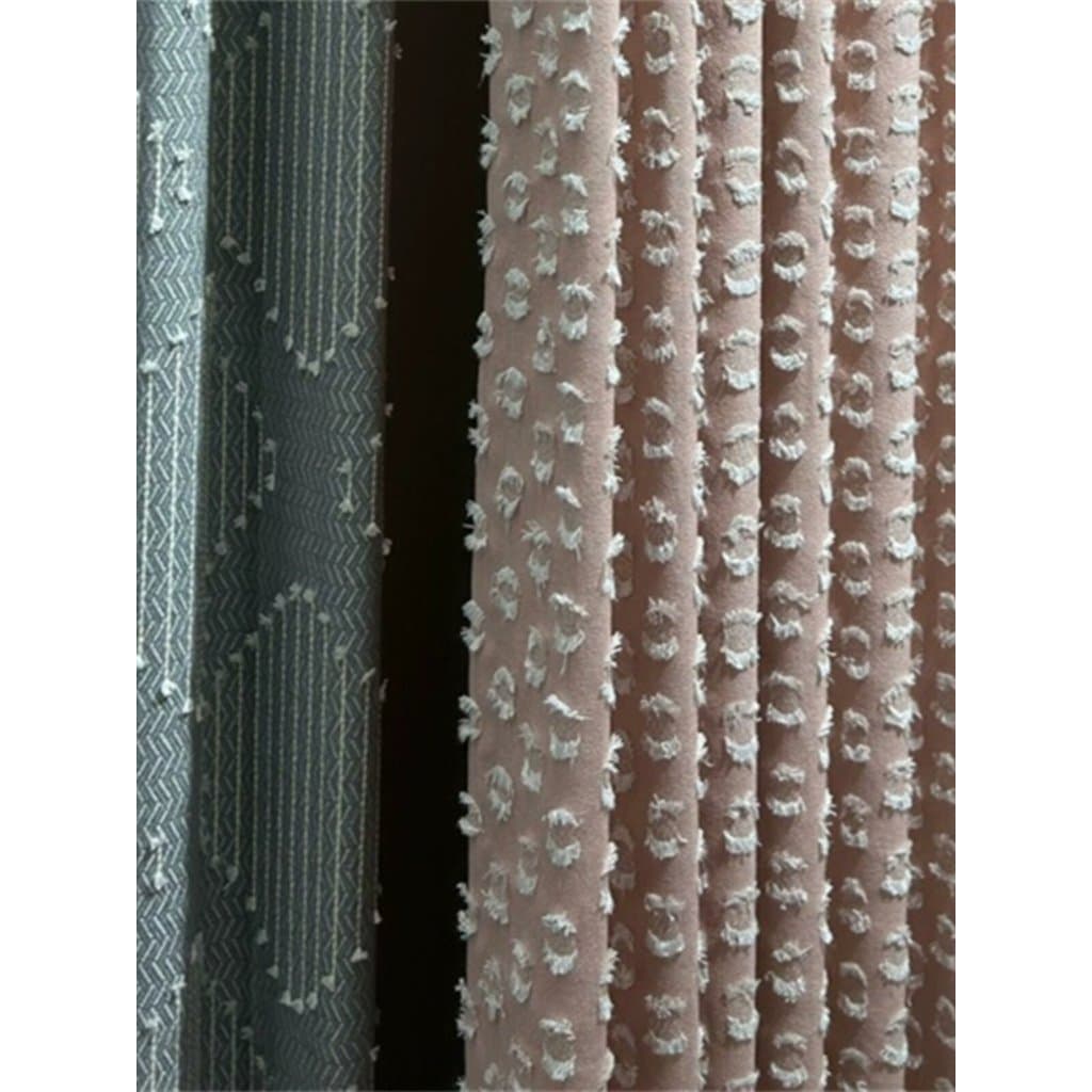 Novo High-End pequena fragrância cortina rosa flor-corte luz Designer de luxo modelo sala estar quarto pano Blackout