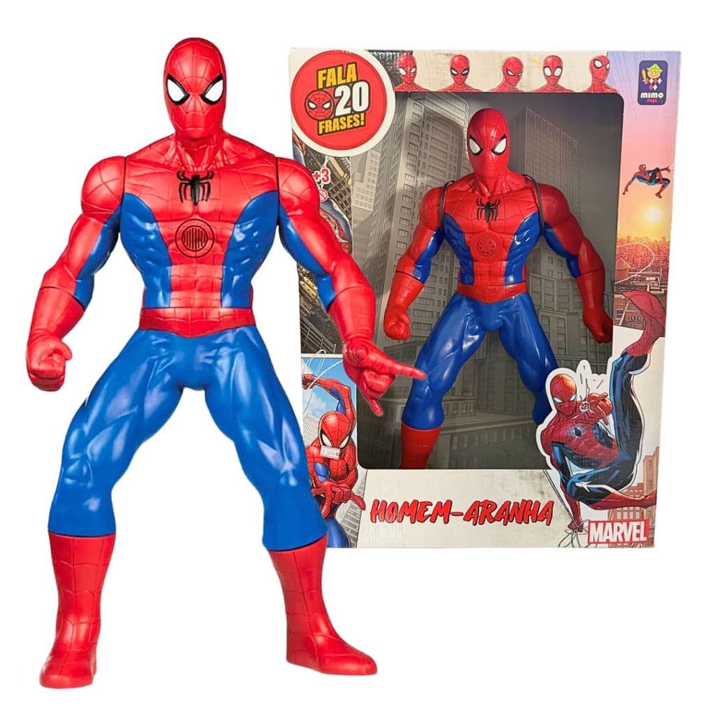 Boneco Homem Aranha Articulado com 20 Frases - Disney