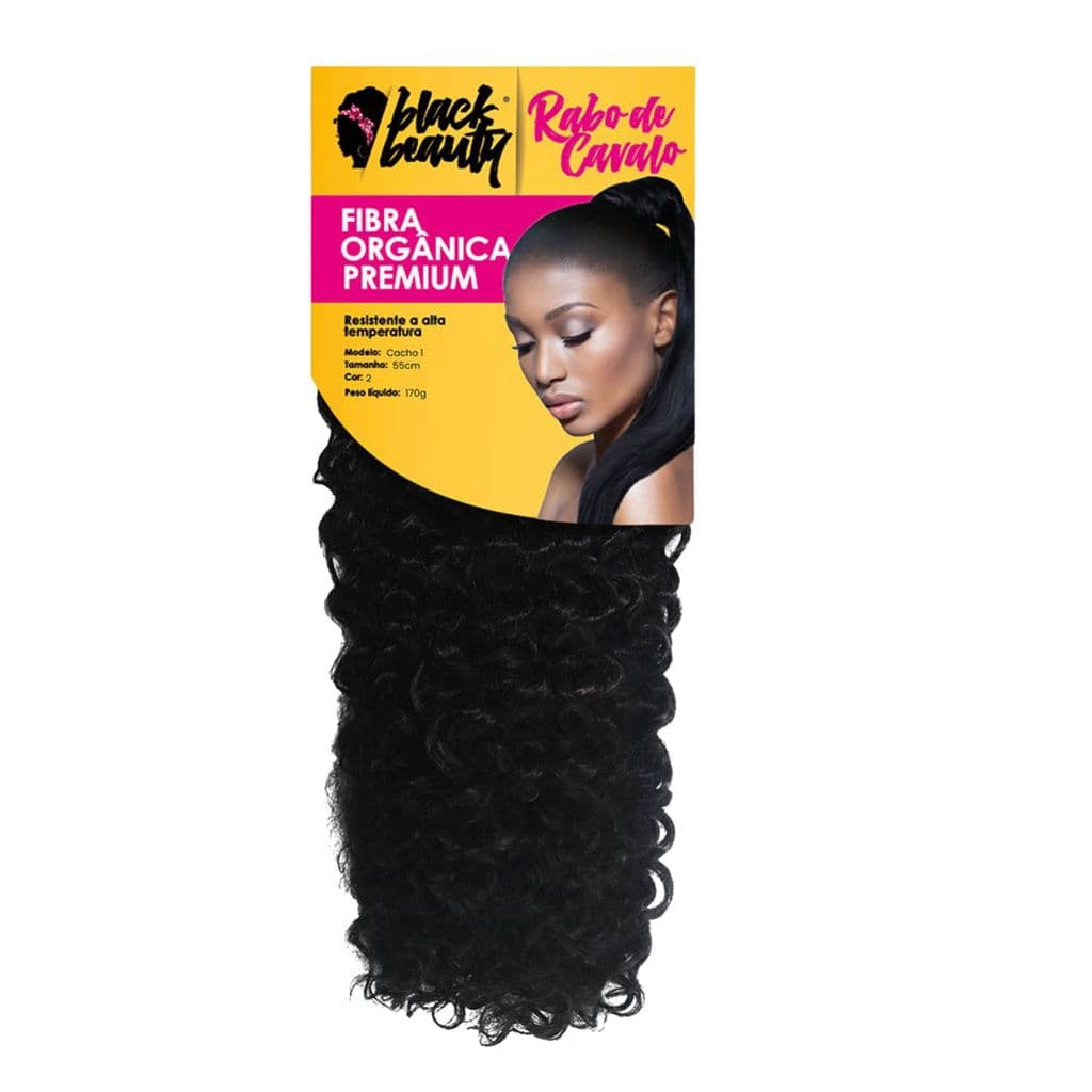 Rabo De Cavalo Sintético Cacho 1 - 55cm
