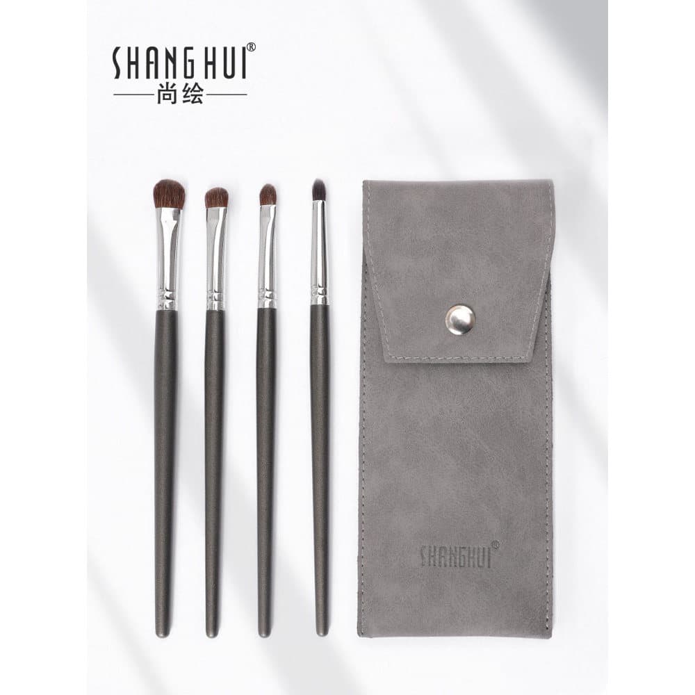 Shang-E noite pincel de maquiagem sombra conjunto Animal cabelo macio olho cônico detalhe escova olho mancha escova tama