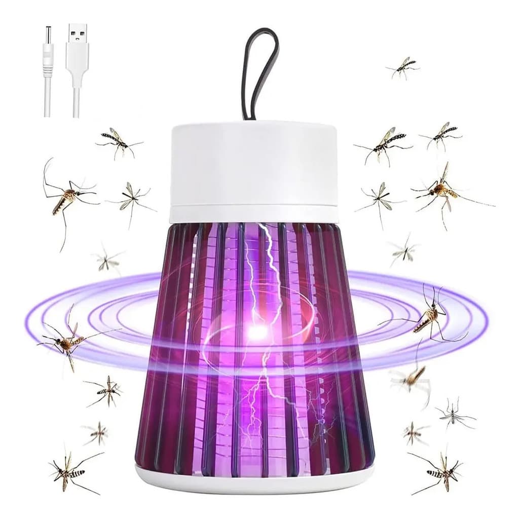 Armadilha Mata Mosquito Repelente Led Uv Eletrônico Pernilongo Insetos 110v/220v 127/220v