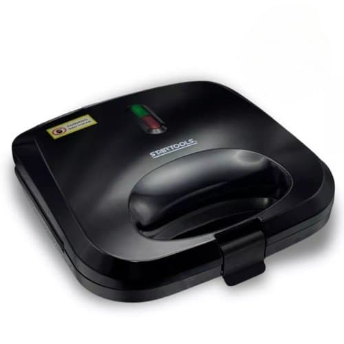 Sanduicheira Grill Elétrica Prensa Dupla Antiaderente 2 Em 1 750w Grill Rápido