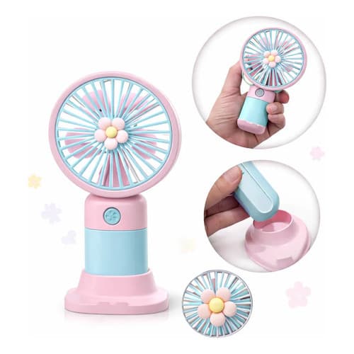 Mini Ventilador Portátil USB Recarregável
