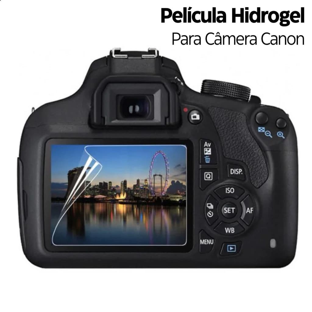 Película Hidrogel Para Câmera Canon Todos Modelos