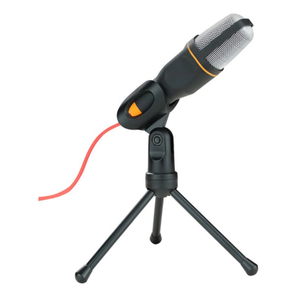 Microfone Com Fio Condensador Com Suporte on-917 Onistek
