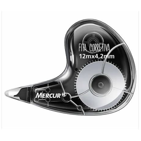Corretivo em Fita 4,2mm x 12m 3011 Mercur - UN