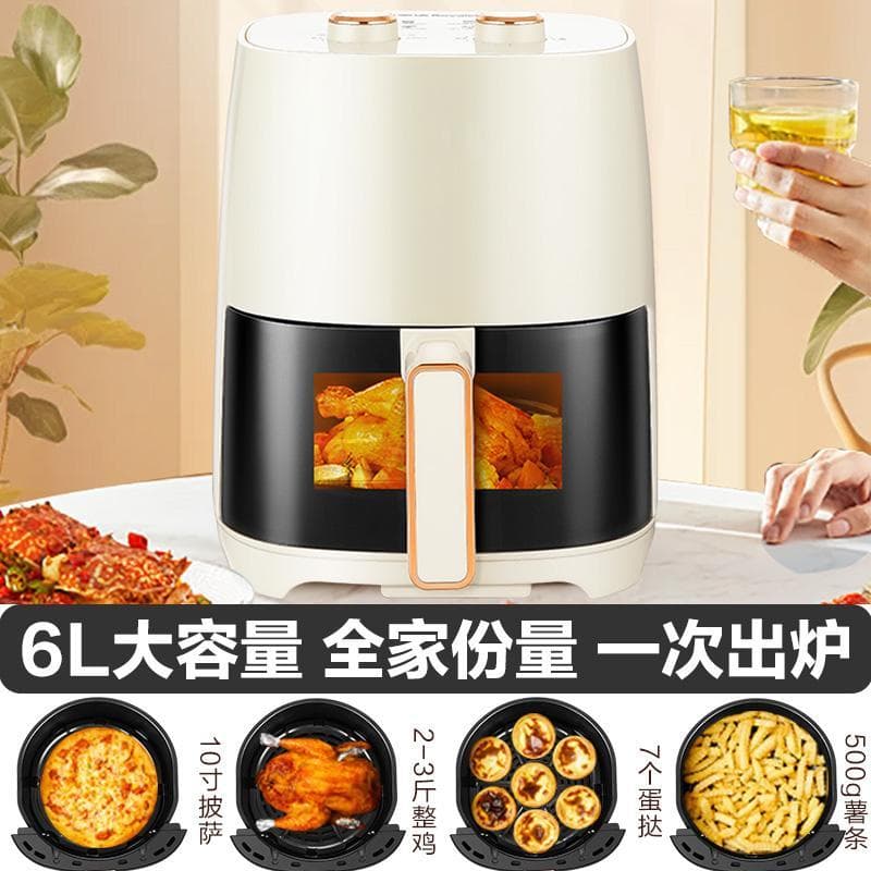 Rongshida fritadeira de ar 1553 totalmente automática 6L vapor macio fritar grelhar fritar tudo-em-um máquina elétrica d