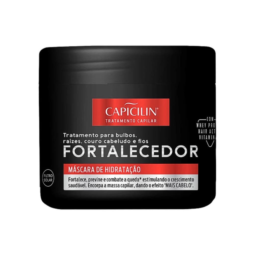 Máscara De Hidratação Fortalecedor 350g Capicilin
