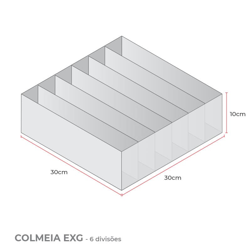 Colmeia Clean EXG - Sutião, Rasterinha - Loladecor