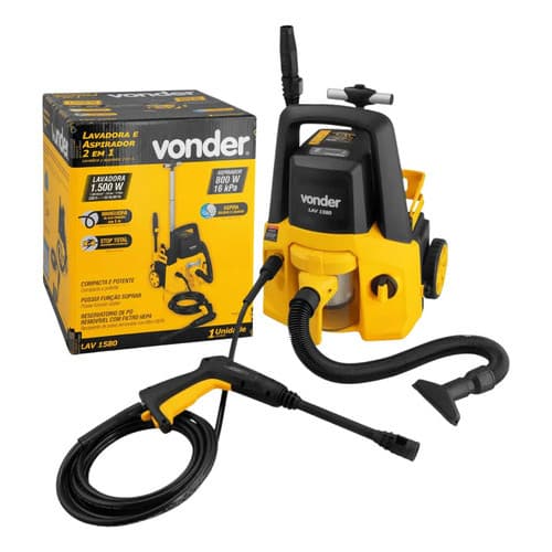Lavadora Alta Pressão E Aspirador 2 Em 1 Lav1580 220v Vonder