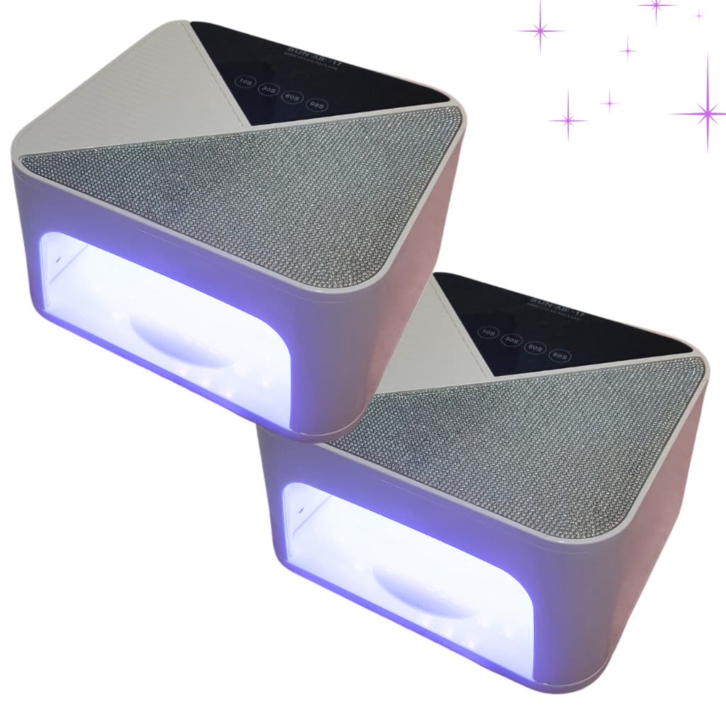 Cabines Estufa Unhas Gel SUN AB-17 288w Design Brilhante - 45 LEDS