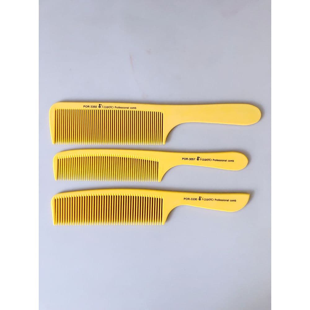 Pente de corte de cabelo profissional para cabeleireiro, pente de faca grande para homens e mulheres com pente de alça