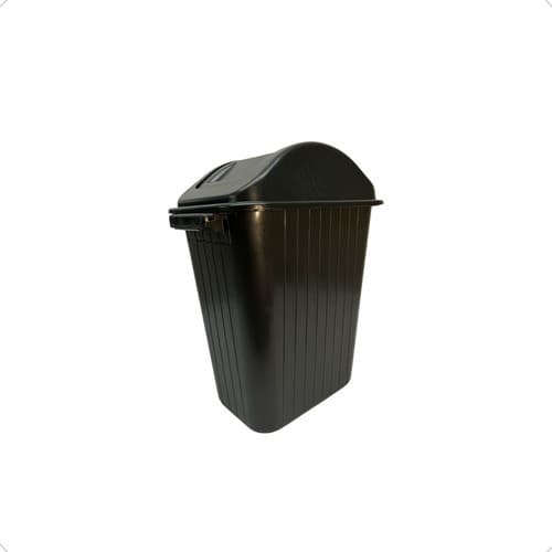 Lixeira Basculante 20l Plástica Natuplast Preto