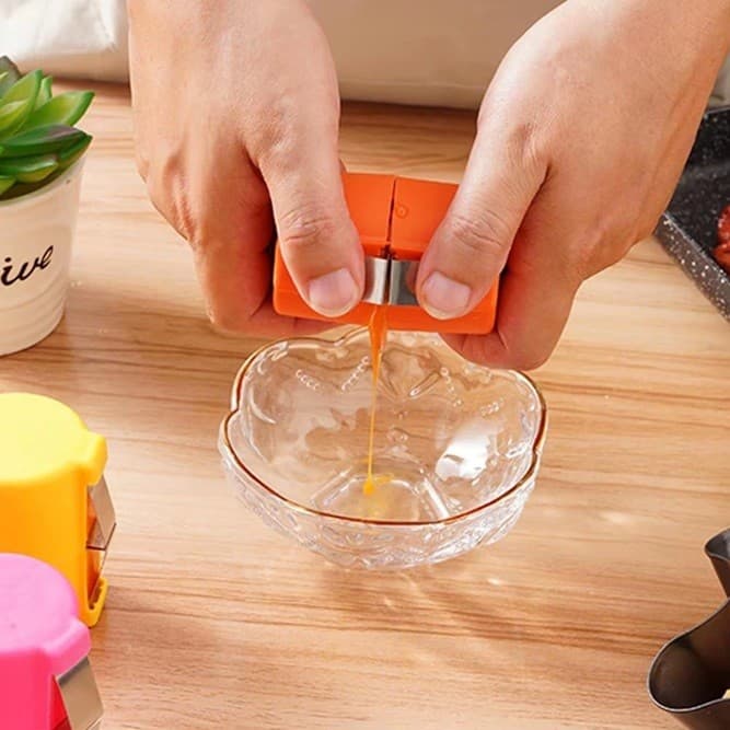Abridor Quebrador de Ovos Prático e Seguro para sua Cozinha