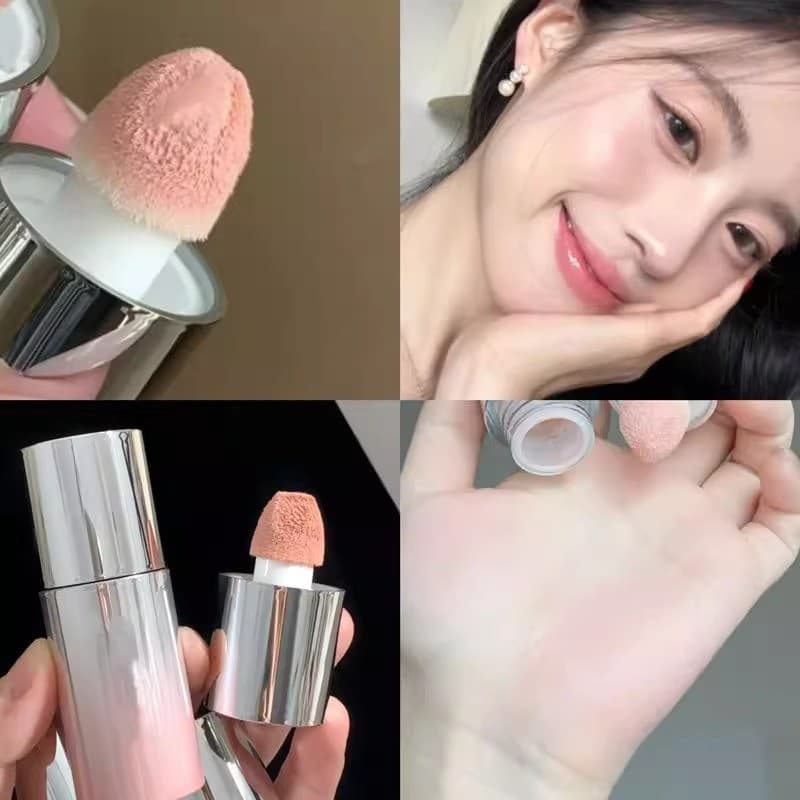 Pele aquosa com sensação translúcida!Baixo saturado nativo líquido água Blush Natural vermelho Halo água luminosa pele P