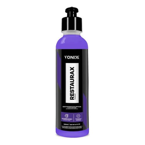 Restaurador De Plásticos Automotivos Vonixx Restaurax 240ml Violeta