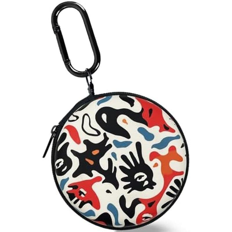 Estojo Quadrado Para Fone De Ouvido Organizador De Portátil De EVA Bolsa De Armazenamento Com Mosquetão Beats Bose Galax