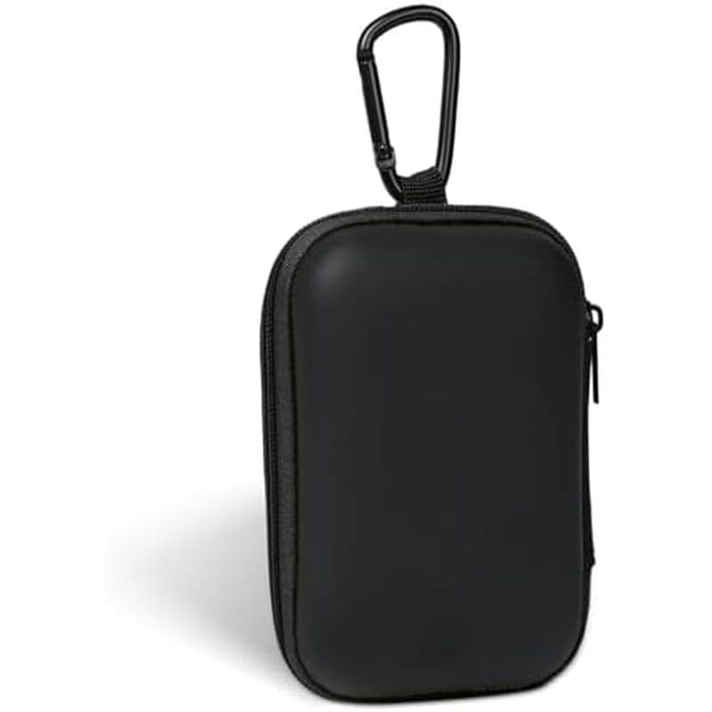 Estojo Quadrado Para Fone De Ouvido Bolsa De Armazenamento EVA Portátil Organizador De Acessórios Celular Com Mosquetão