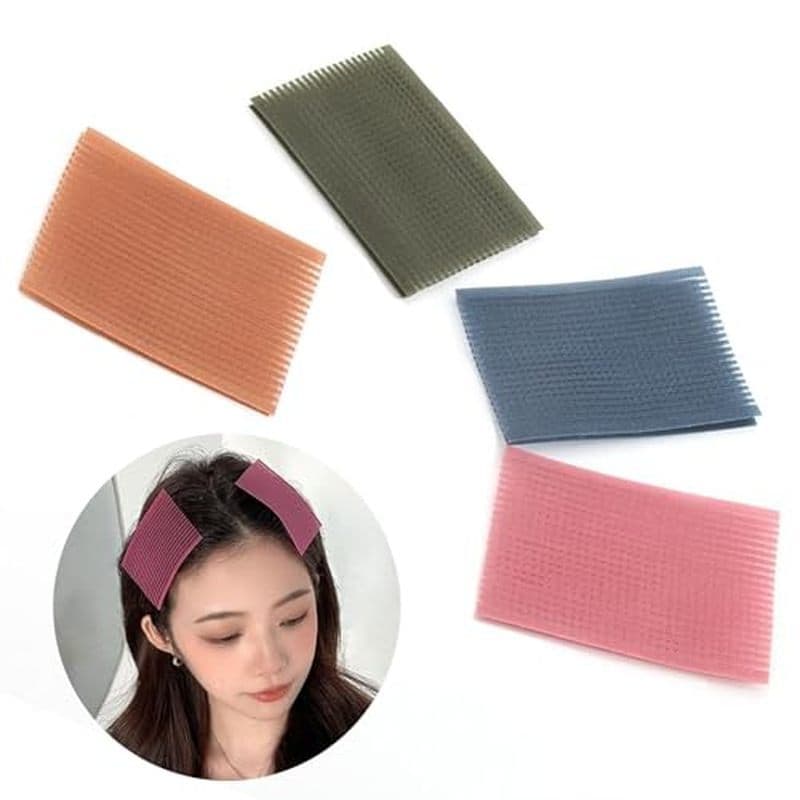 Embalagem De Almofada De Cabelo 16 PCS Remendo De Franja Para Homens E Mulheres Acessórios Grampos Seccionamento De Esti