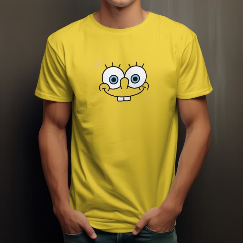 Camiseta Unissex Personagens Bob Esponja Desenho envio imediato