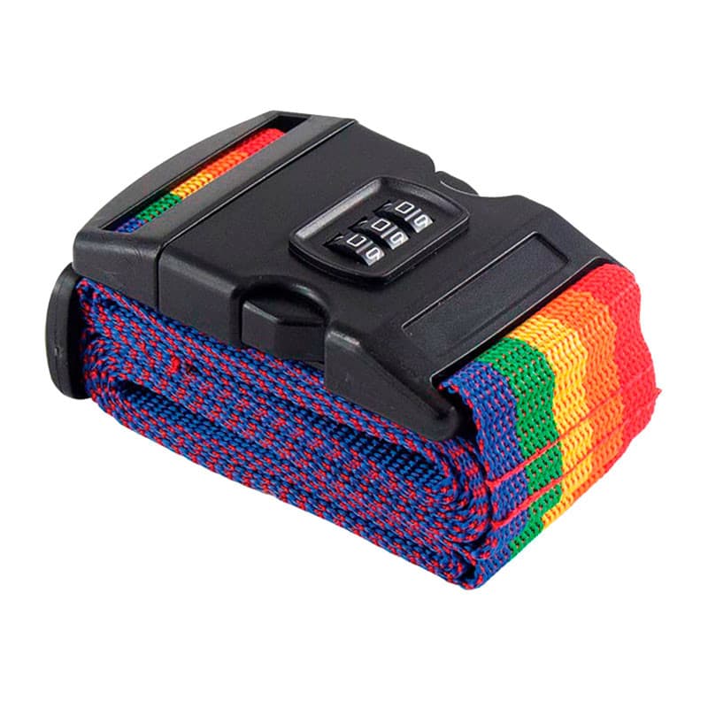 Fita de Segurança 2MT Western para Mala com Segredo Ideal para Viagens Ultra Resistente Seguro SB
