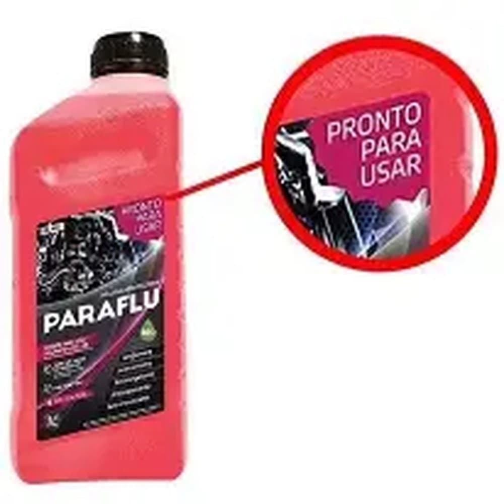 Aditivo Radiador Pronto Uso Rosa Paraflu 5L