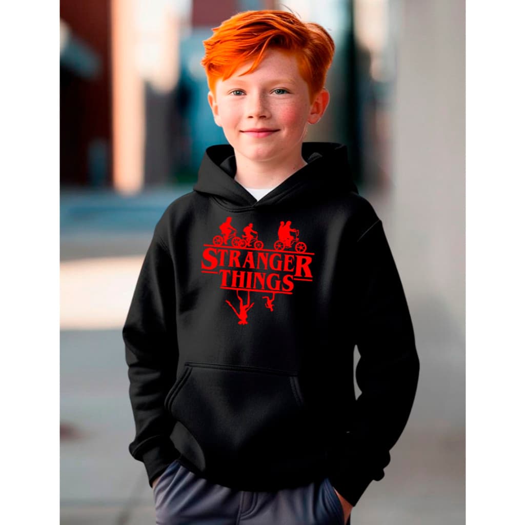 Blusa Moletom Infantil Stranger Things 5 Temporada