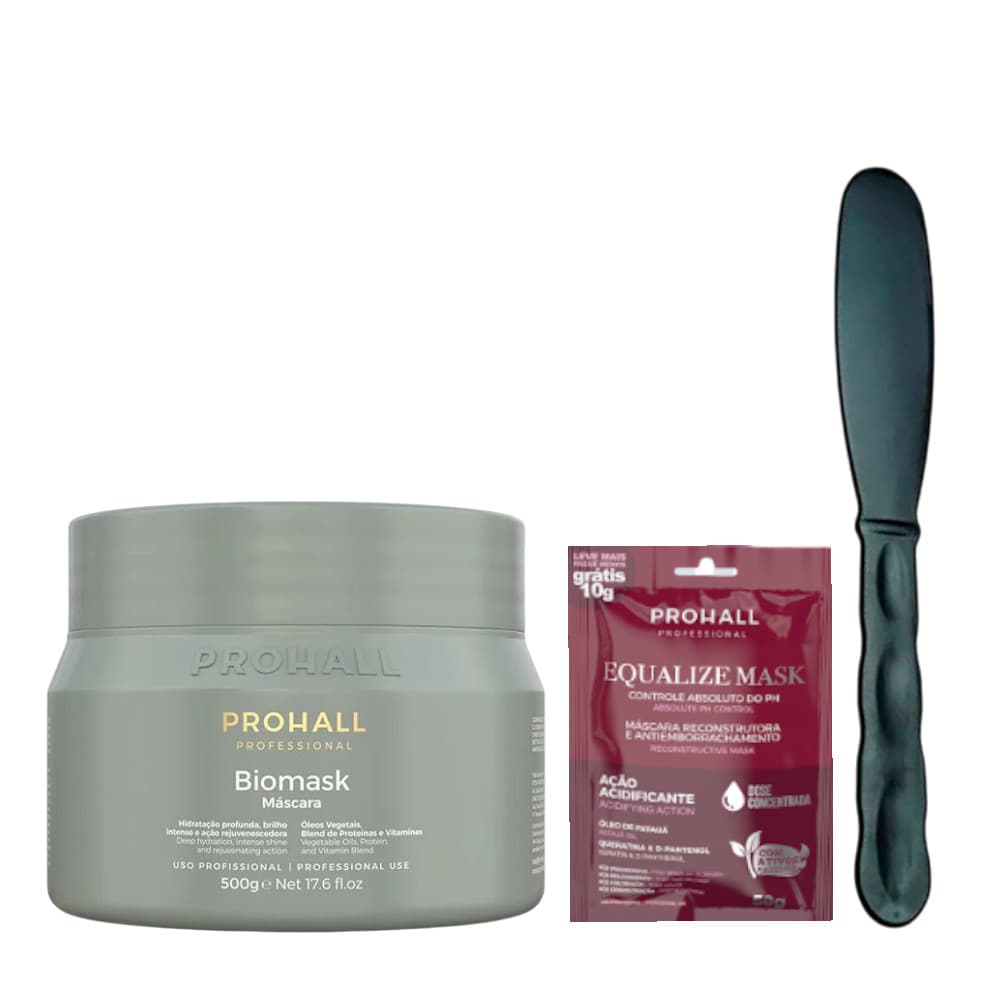 Máscara Ultra Hidratante Biomask Professional Prohall 500g