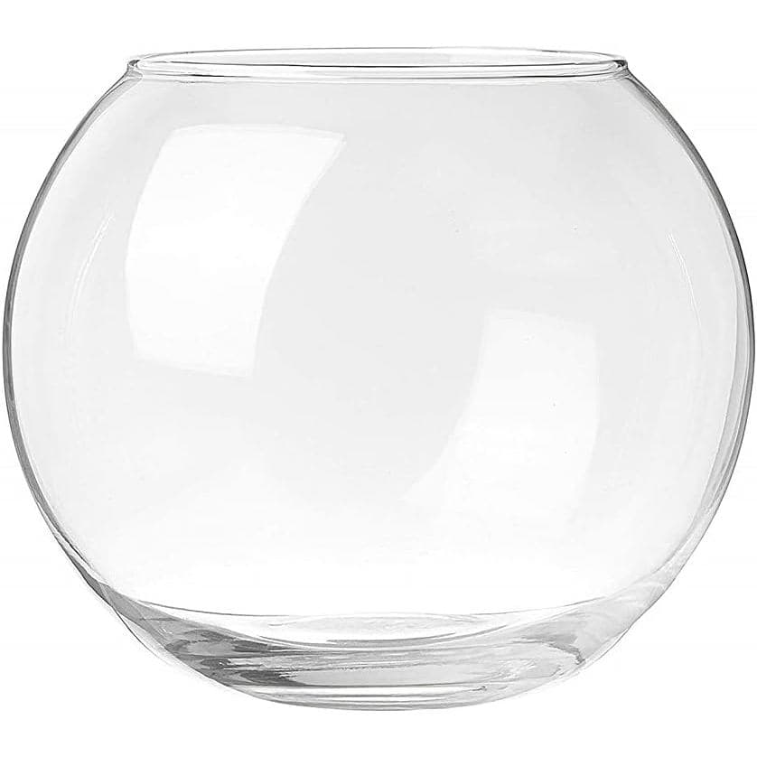 Vaso Decorativo Mini Aquário De Vidro Centro de Mesa Lembrancinhas 10cmx8cm - Crystalis