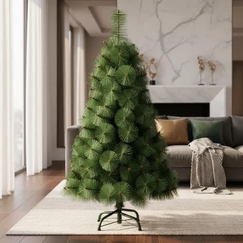 Árvore De Natal Luxo Tradicional 1,8m Verde 228 Ramos 015